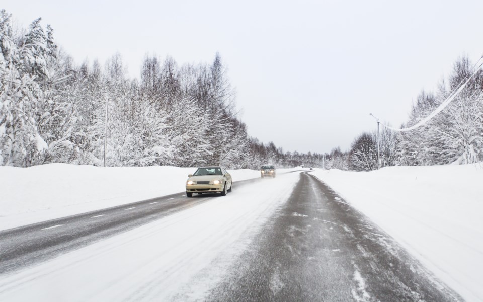 Winter Driving Adobe Stock